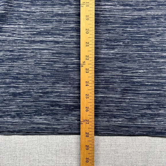 Dip Performance Active Long Sleeve Shirt Men Medium Heather Blue Yoga Athleisure - Picture 5 of 7